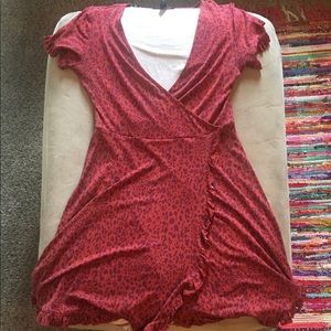 Forever 21 Ruffled Wrap Dress